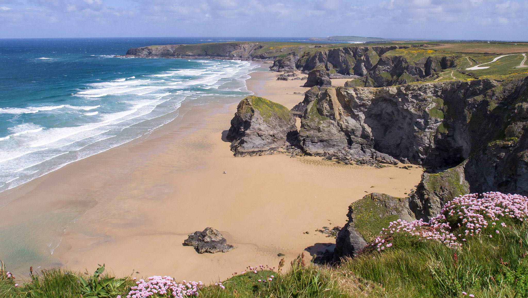 Bedruthan Steps, Cornwall